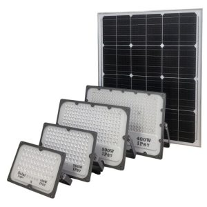 RA Solar LED Outdoor Lamp — Aluminum Housing High-Power Solar LED Floodlight