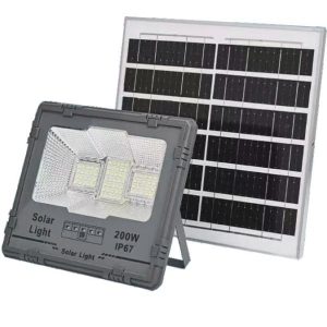 RA Solar LED Outdoor Floodlight – High-Power Solar Lamp with Aluminum/ABS Housing