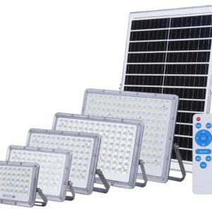 RA Solar LED Flood Light – High-Power Outdoor Lighting with Aluminum Housing