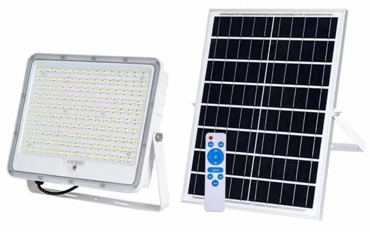 RA Solar LED Outdoor Lamp with Intelligent Light Control — Aluminum Housing High-Power Solar LED Floodlight with Remote - Image 3