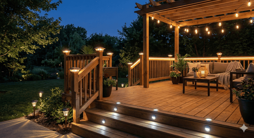 Different-types-of-decking-solar-lighting